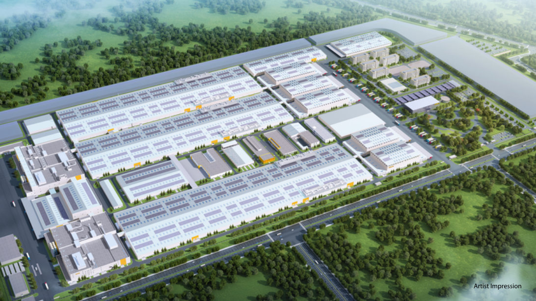 Giti New Anhui Factory - Artist Impression